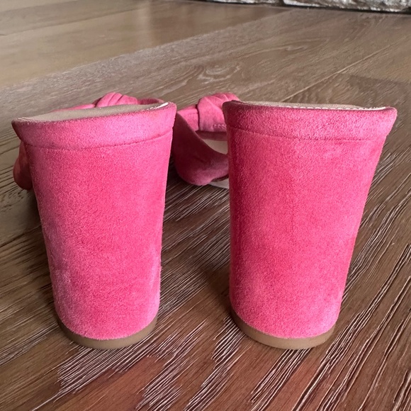 Veronica Bear Granita Knotted Suede Mule Sandals - Picture 9 of 17